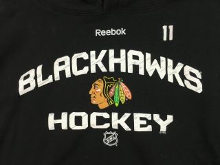 Reebok Chicago Blackhawks - Men ' s Black Cotton Sweatshirt (L) - 3