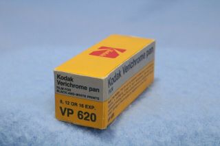 Kodak Verichrome Pan B&w Print Film Vp 620 Expired Dec 1978