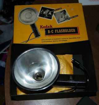 Vintage Kodak B - C Flash Holder