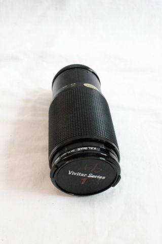 Vivitar Series 1 70 - 210mm Telephoto Macro Focusing Zoom Camera Lens & Case
