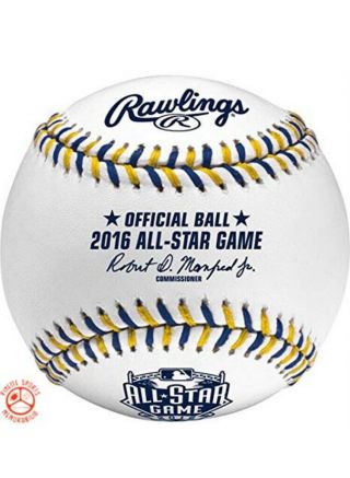 Rawlings Official 2016 Mlb All Star Game Baseball San Diego Padres Boxed Nib