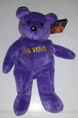 1999 Wwf Wwe Official Attitude Bear Series One - Val Venis - (hello Ladies)