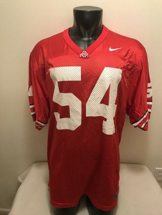 Ohio State Buckeyes 54 Nike Football Jersey Mens Size Xl