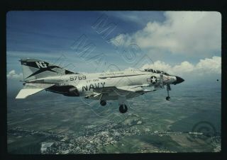 049 Duplicate Aircraft Slide - F - 4j Phantom Buno 155769 Ng - 106 Vf - 96 Early 1970s