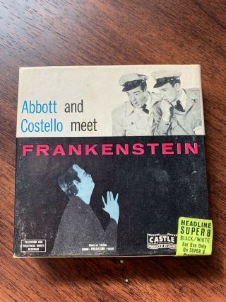 Abbott And Costello Meet Frankenstein 8mm Castle Films Black/white 849