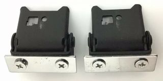 Sanyo Tp1010 Turntable Parts - Dust Cover Hinges (pair)
