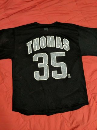 Vintage 1999 Chicago White Sox Frank Thomas 35 Men 
