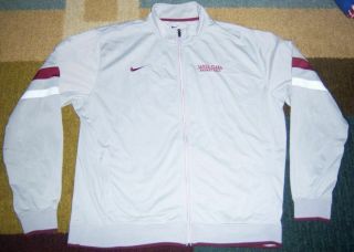 Rare Authentic Nike Stitched Santa Clara Broncos Basketball Jacket 2xl Jersey L