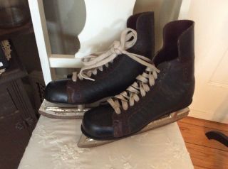 Vintage American Wildcat Canadian Made Ice Hockey Skates Mens 10