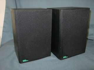 Vintage Design Acoustic Ps - 55 Bookshelf Speakers Great Shape Sound Good