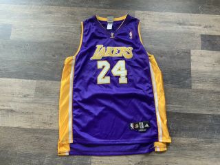 Kobe Bryant Los Angeles Lakers Nba Xl Adidas Authentic Official Jersey Stitched