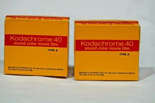 Kodachrome 40 Sound Color Movie Film Type A 8 Expired 1978 - 50ft -