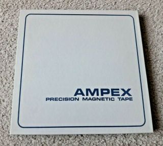 Ampex 10.  5 " X 1.  4 " Old Stock Precision Magnetic Tape Take Up Reel