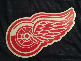 Nhl Detroit Red Wings Die Cut Logo Magnet