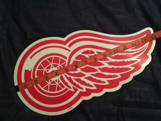 NHL Detroit Red Wings Die Cut Logo Magnet 2