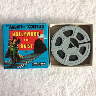 Vintage Abbott And Costello Hollywood And Bust 8 MM Movie Film Castle Fun 2