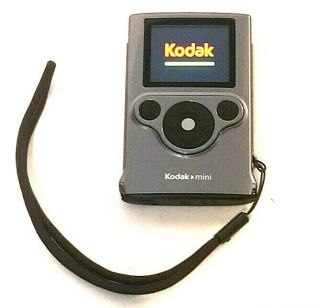 Zm1 Kodak Mini Digital Video Camera Dvc Flash Media Camcorder
