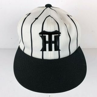 1984 - 1987 Hanshin Tigers Baseball Cap Hat Home Central League Rare Black White