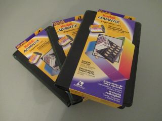 Kodak Advantix Storage Organizers For Aps Film Cassettes; Set Of 3