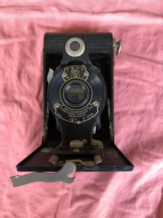 Vintage Eastman Kodak Hawkeye No.  2 Model B Pocket Folding Camera 120 Film