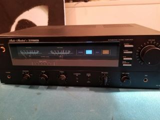 Vintage Fisher Ca 800 Integrated Stereo Amplifier Made In Japan