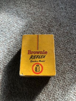 Vintage Brownie Reflex Synchro Model Camera