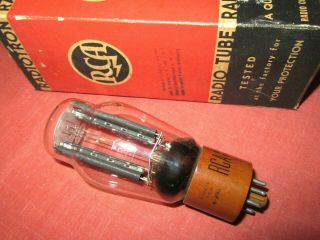 Vintage Rca 5r4gy Full Wave Rectifier.  Valve Audio.  Strong Testing