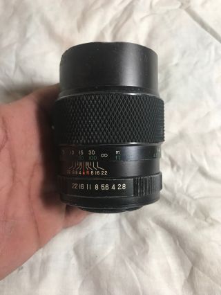 Zesnar 1:2.  8/135mm Lens