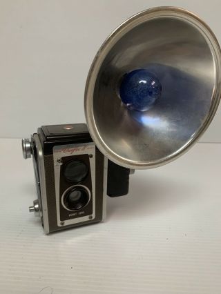 Vintage Kodak Duaflex Iv Camera Flash Kodet Lens Photography Kodalight Dh