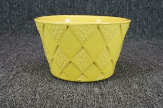Vintage Mccoy Pottery Floraline 572 Utility Cermaic Planter Bowl 6 1/4 