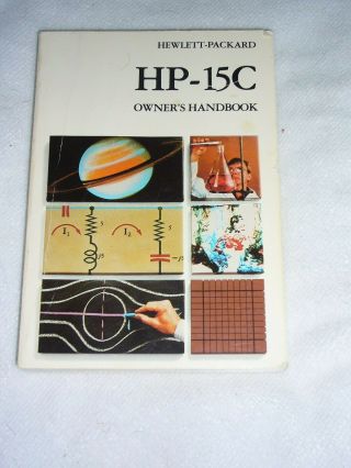 0066 Hewlett - Packard Hp - 15c Owner 