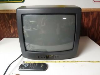 1994 Vintage 13 " Sharp Tv 13f - M40