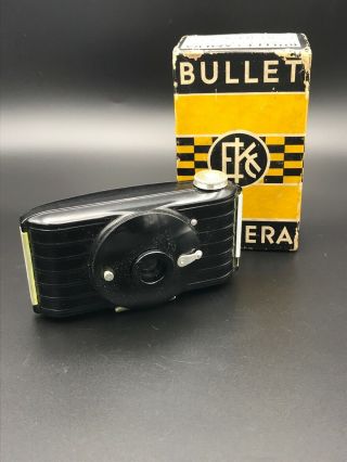 Vintage Bullet Camera By Eastman Kodak Co.  Art Deco W/box