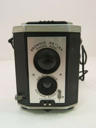Kodak Brownie Reflex Synchro Box Camera