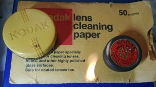 Vintage Kodak Portrait Attachment No.  13 Made In Usa Lens Paper & More