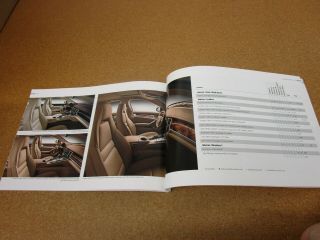2014 Porsche Panamera S 4S Turbo GTS sales brochure 152 page dealer literature 3