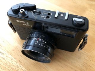 Yashica Mg - 1 35mm Rangefinder Film Camera