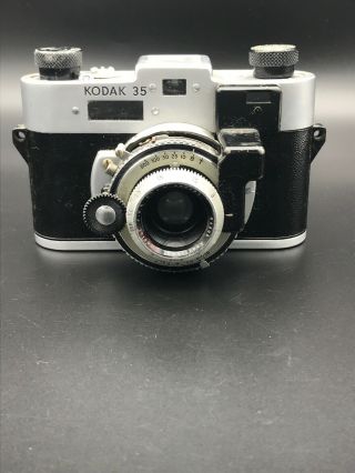Kodak 35 Camera,  With Anastar F:3.  5 50mm Lens