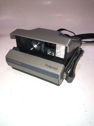 Vintage Polaroid Spectra System Instant Photo Camera Pop Up Design