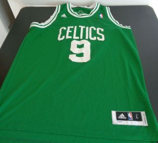 Rajon Rondo Boston Celtics Basketball Adidas Sewn Large Jersey Nba