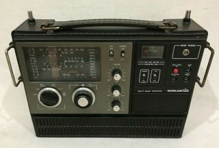 Worldstar Mg - 6000 Multi - Band Receiver Am Fm Tv Cb Ac/dc Radio