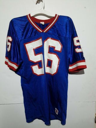 Vintage 56 Lawrence Taylor Ney York Giants Mens Jersey Size Large L Wilsons