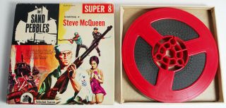Steve Mcqueen - Vintage B/w Silent 8 Film - The Sand Pebbles - F27