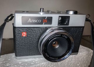 Ansco Halina 35 35mm Rangefinder Camera Lomography Vintage Samples