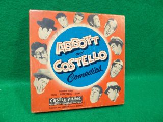 Vintage B/w 8mm Film - Abbott And Costello Meet Frankenstein