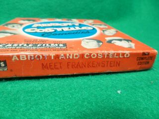 Vintage B/W 8mm Film - Abbott and Costello Meet Frankenstein 3