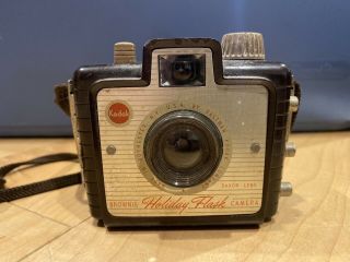 Vintage Kodak Brownie Holiday Flash Camera - Made In The Usa
