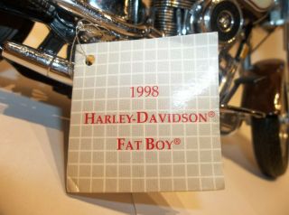 Franklin FMPM Harley - Davidson 1998 Fatboy (Some Broken or Missing Parts) 2