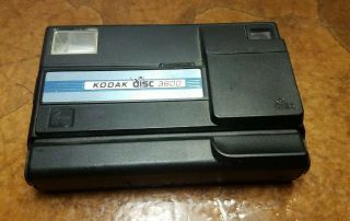 Kodak Disc 3600 Camera With Case And
