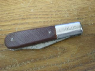 Vintage Imperial Usa Barlow 2 Blade Pocket Knife Prov R.  I.